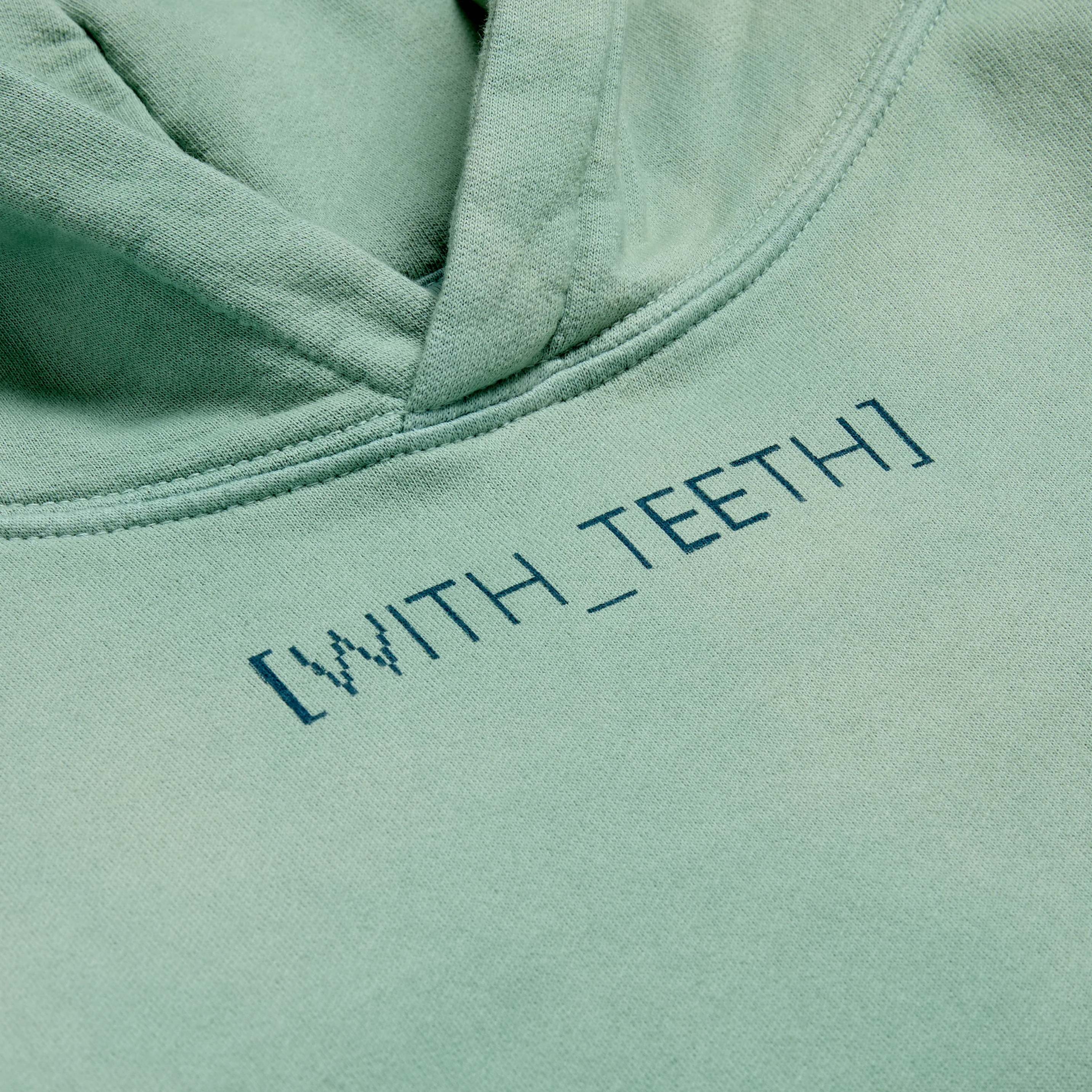 WITH TEETH 20 WASHED HOODIE - Image 4